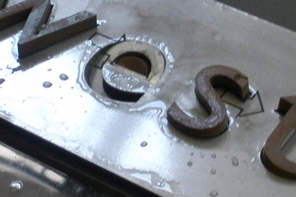 waterjet cutting